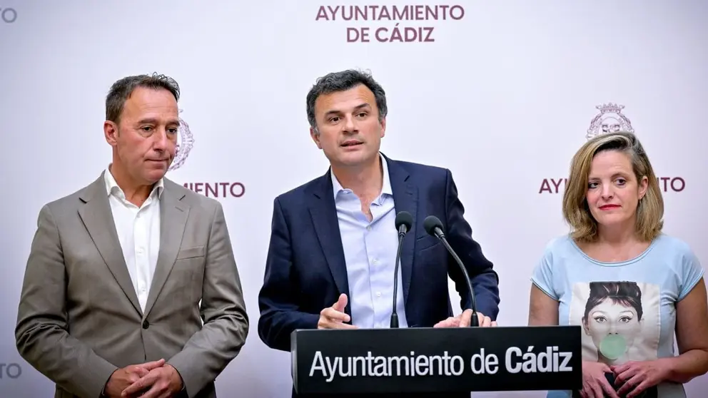 Bruno Garc&iacute;a, comparece tras la celebraci&oacute;n de la Junta de Gobierno Local