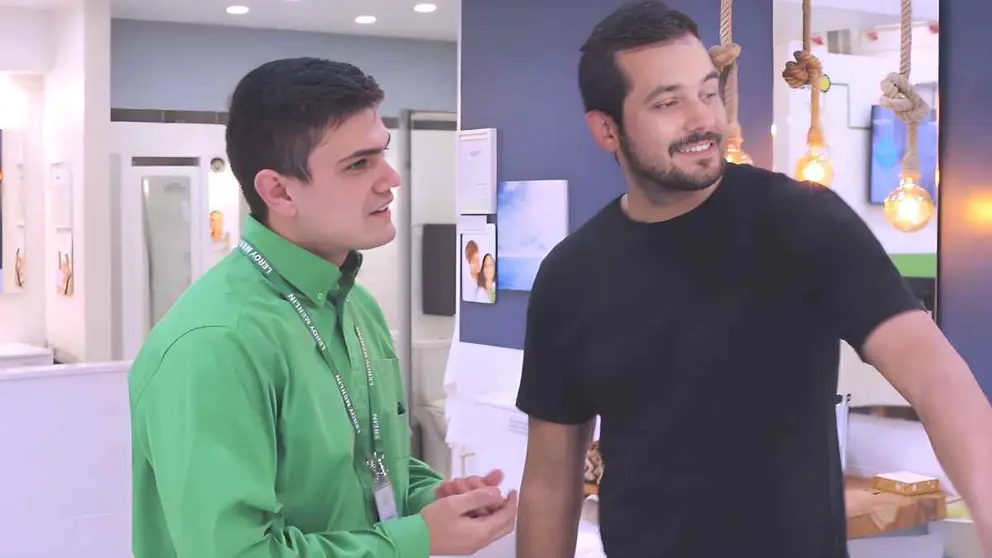 Cliente en Leroy Merlin