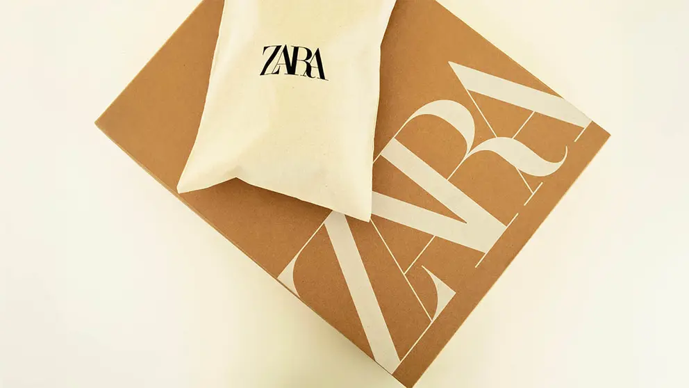 Caja de sandalias ZARA