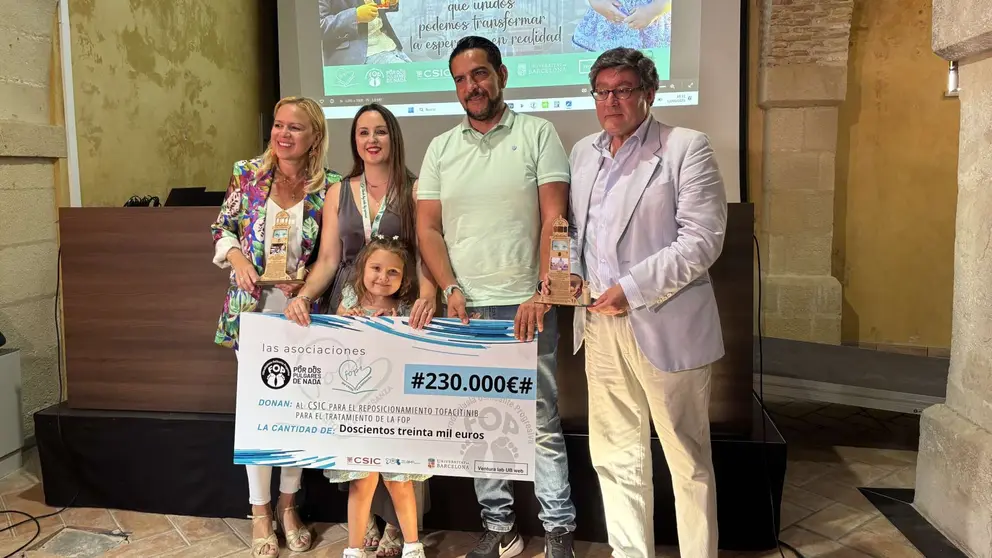 Donaci&oacute;n de los padres de Valentina