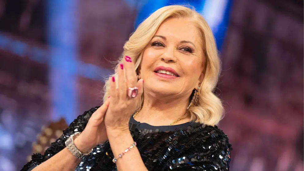 B&aacute;rbara Rey durante una de sus visitas a 'El Hormiguero' | Antena 3