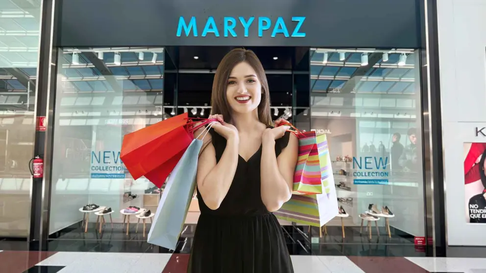Una mujer a la moda con ropa de Marypaz