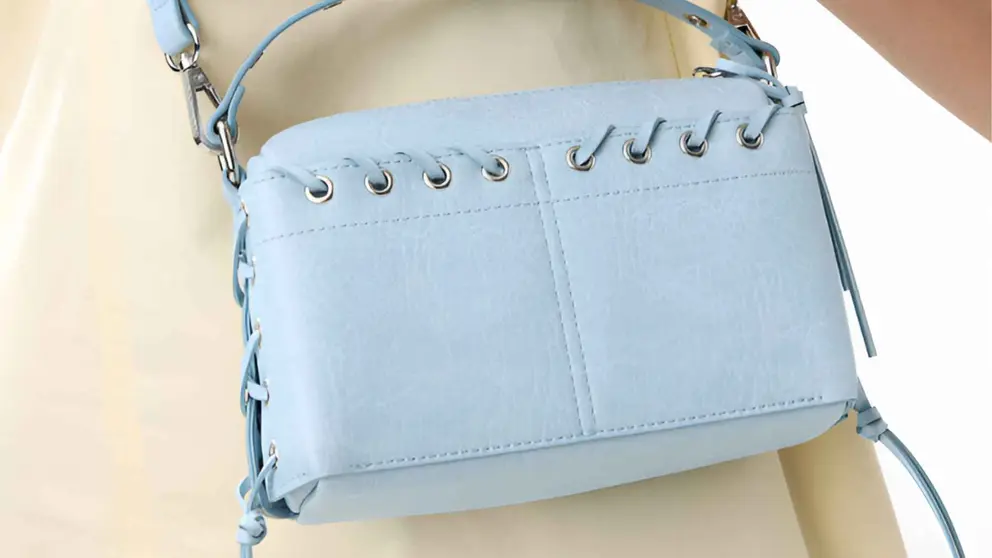 Bolso de mano convertible a bandolera con bordes trenzados de Parfois en El Corte Ingl&eacute;s