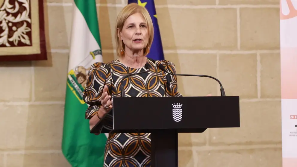 Mar&iacute;a Jos&eacute; Garc&iacute;a Pelayo durante la presentaci&oacute;n de la Fiesta de la Buler&iacute;a | Cristo Garc&iacute;a