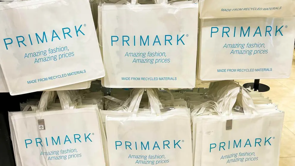 Bolsas de compra reciclables de Primark