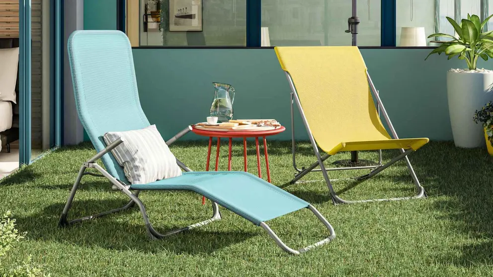 Tumbona de jard&iacute;n NATERIAL Fiesta de Leroy Merlin