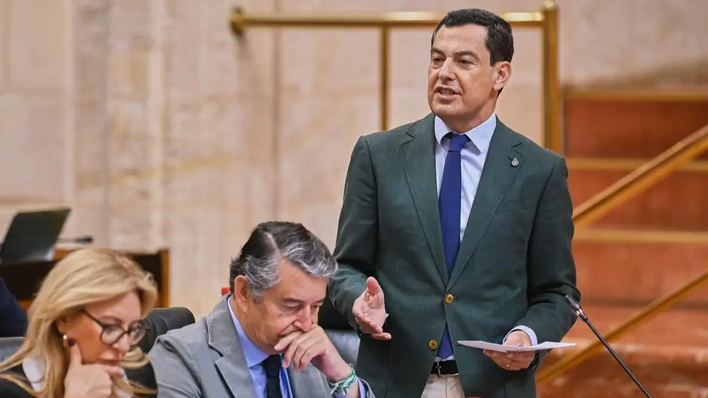 Juanma Moreno ha expresado su punto de vista sobre la Ley de Amnist&iacute;a | Salvador L&oacute;pez Medina