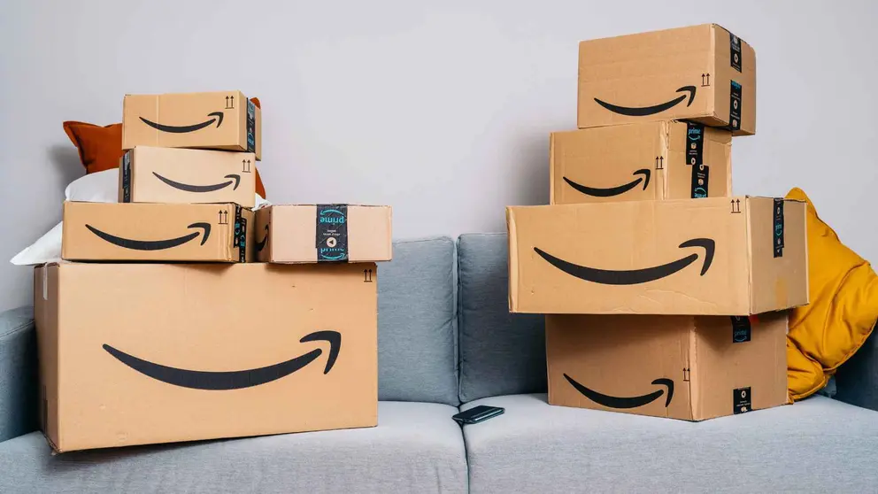 Cajas de compra de Amazon