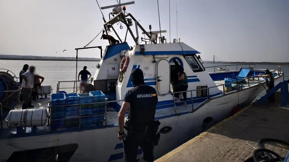 Un pesquero intervenido