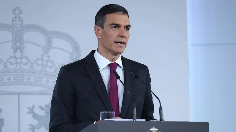 El presidente del Gobierno de Espa&ntilde;a, Pedro S&aacute;nchez