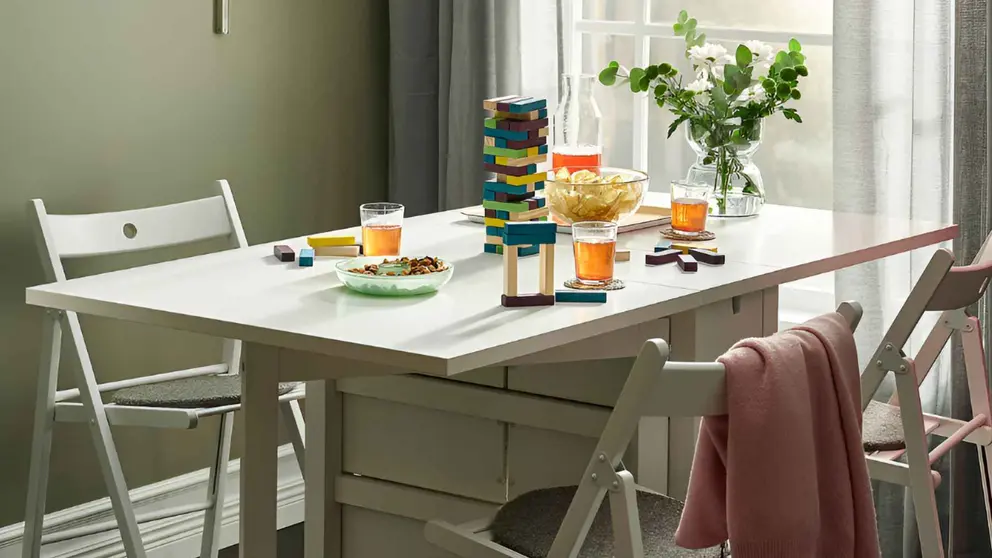 Mesas de alas abatibles NORDEN de Ikea