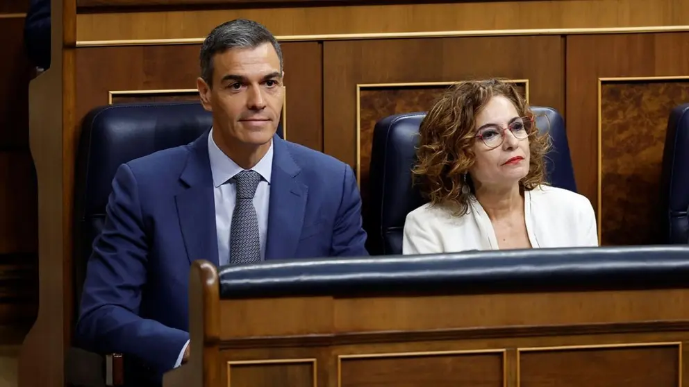 Pedro S&aacute;nchez y Mar&iacute;a Jes&uacute;s Montero