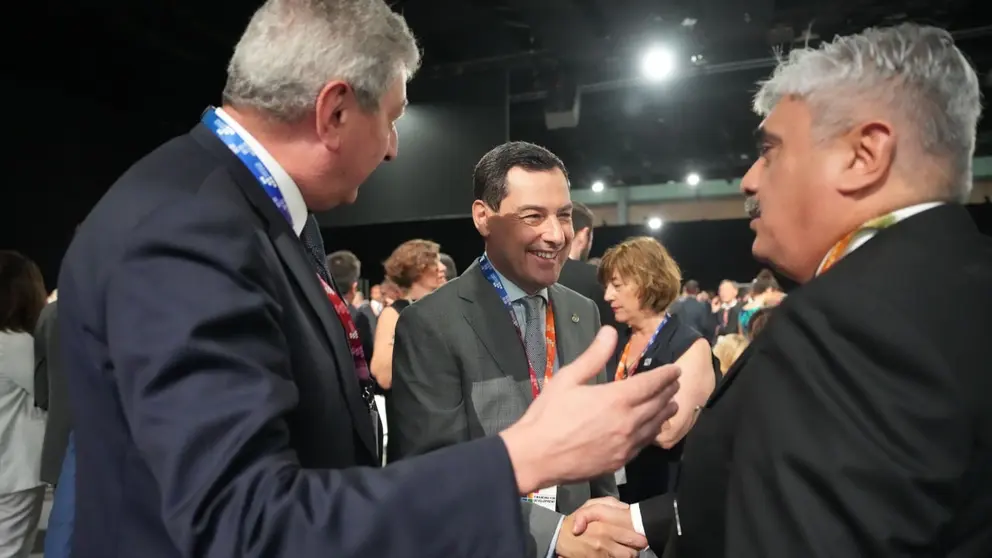 Juanma Moreno ha asistido a la Inauguraci&oacute;n de la Conferencia Internacional de la ONU en Sevilla