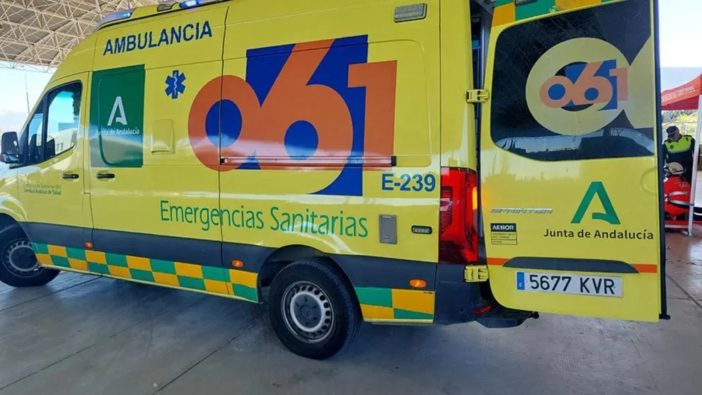 Una ambulancia del 061 en una imagen de archivo