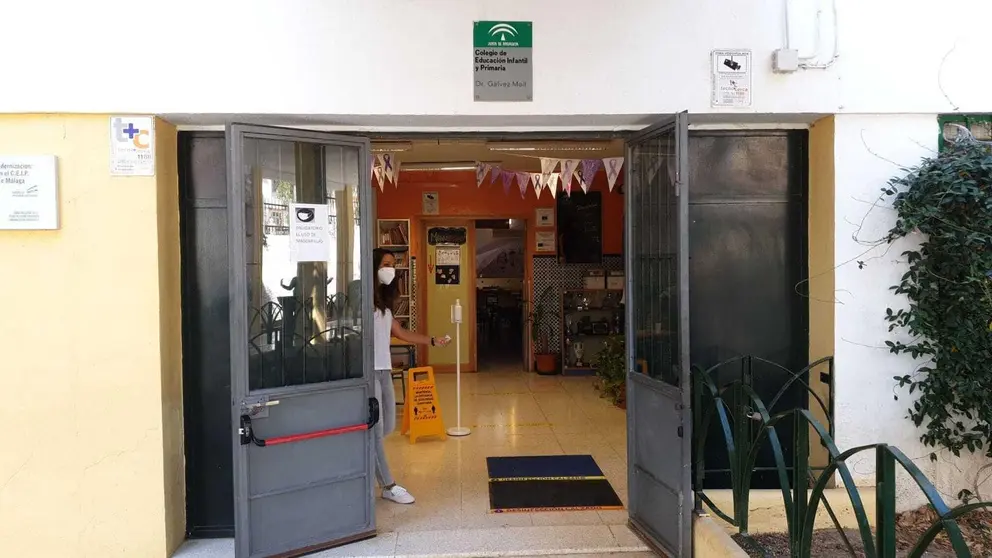 Imagen del colegio doctor G&aacute;lvez Moll en M&aacute;laga