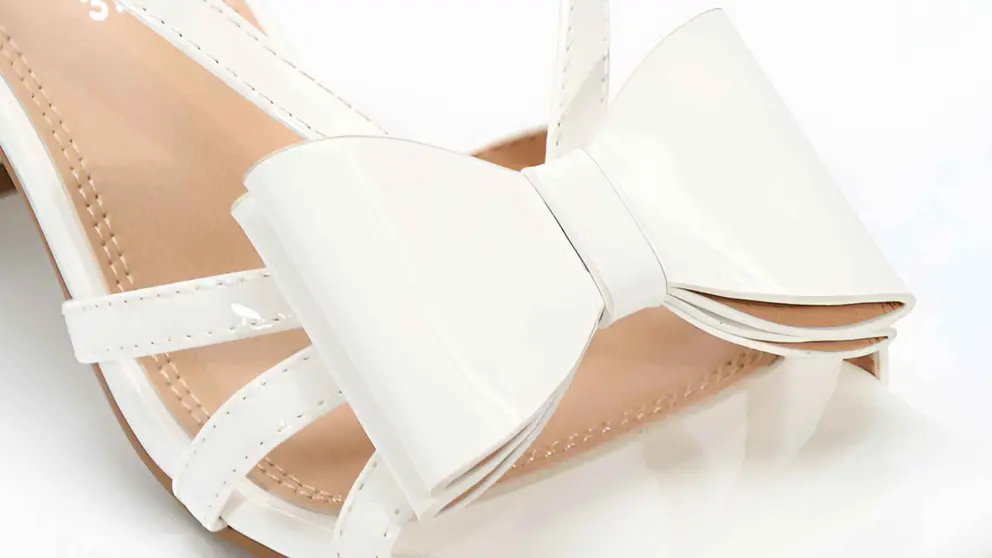 Sandalias de tac&oacute;n con lazo de Marypaz