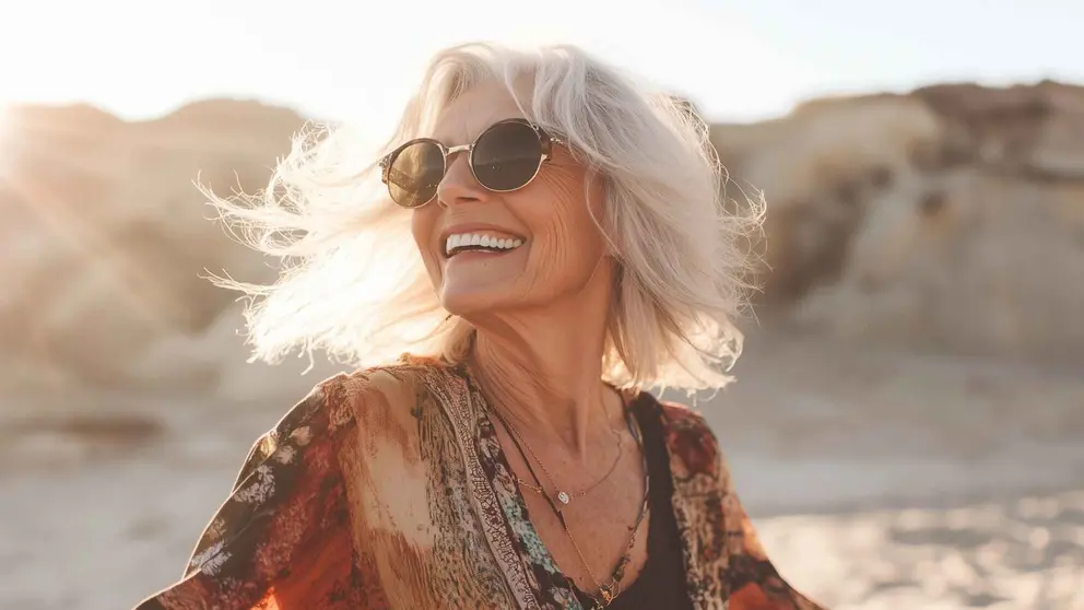 Una pensionista de la Seguridad Social