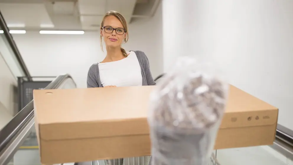 Compra de estanter&iacute;a en IKEA