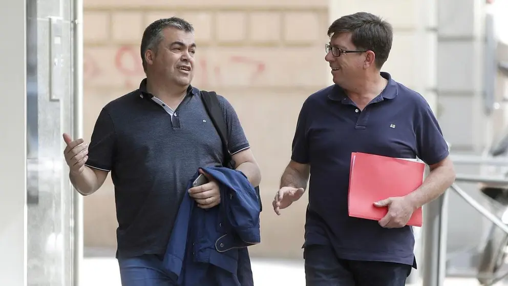 Santos Cerd&aacute;n (i) y Francisco Salazar (d), en una imagen de archivo