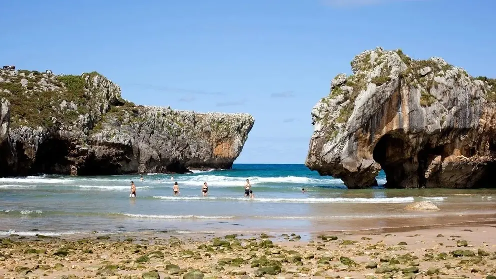 La playa en la que se produjo el hallazgo