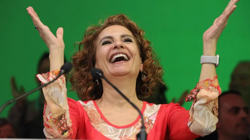 Montero, muy sonriente, en una imagen de archivo