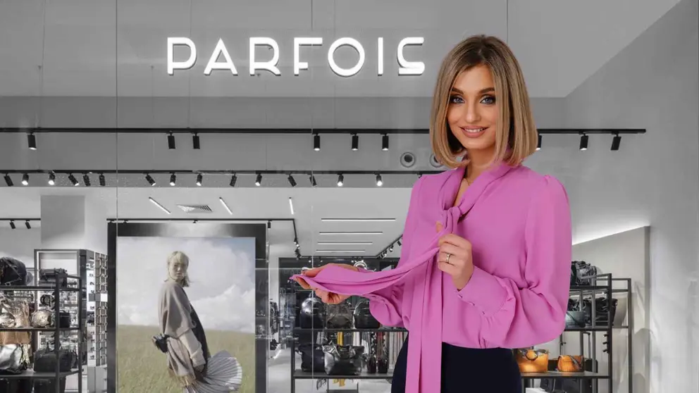 Una mujer a la moda en Parfois