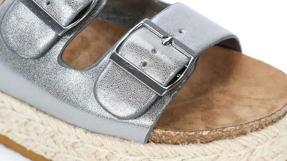 Sandalias plataforma doble hebilla de Marypaz