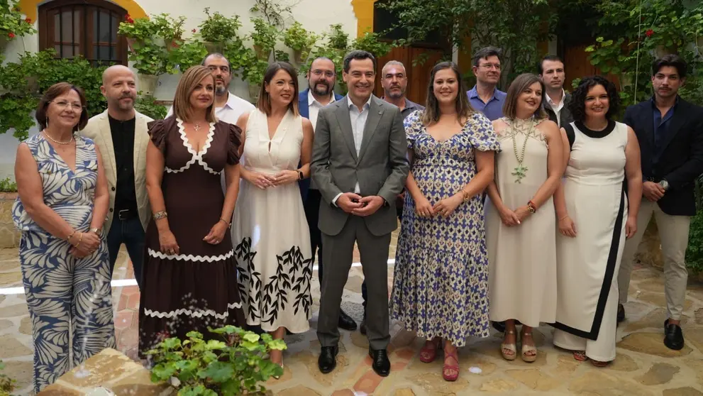 Juanma Moreno ha presidido un acto en Ja&eacute;n