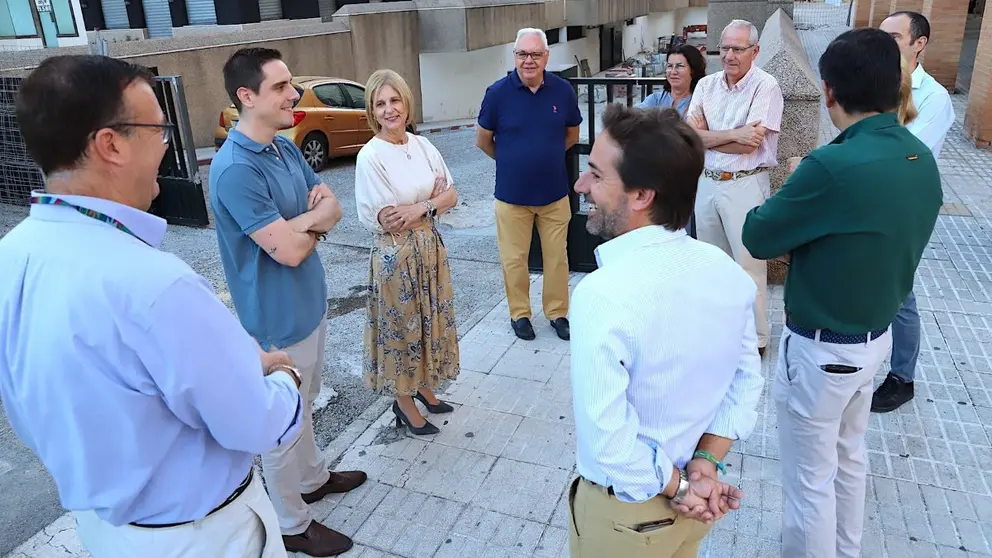 Visita de Mar&iacute;a Jos&eacute; Garc&iacute;a-Pelayo a Divina Pastora