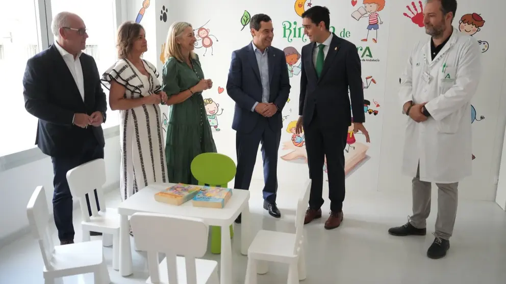 Juanma Moreno, durante la inauguraci&oacute;n del nuevo centro de salud de Cazorla