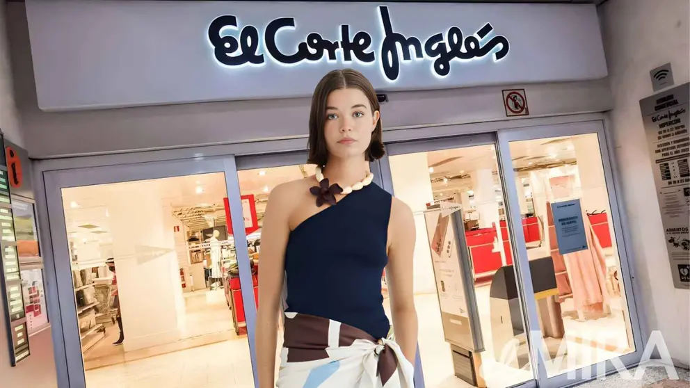 Una mujer a la moda en una tienda de El Corte Ingl&eacute;s