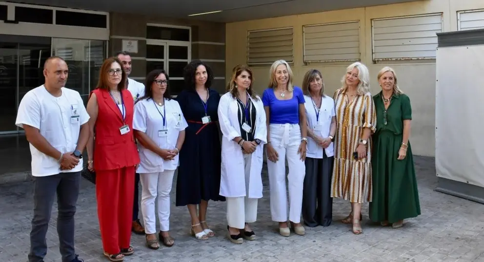 La consejera Roc&iacute;o Hern&aacute;ndez ha visitado el Hospital Universitario de Puerto Real