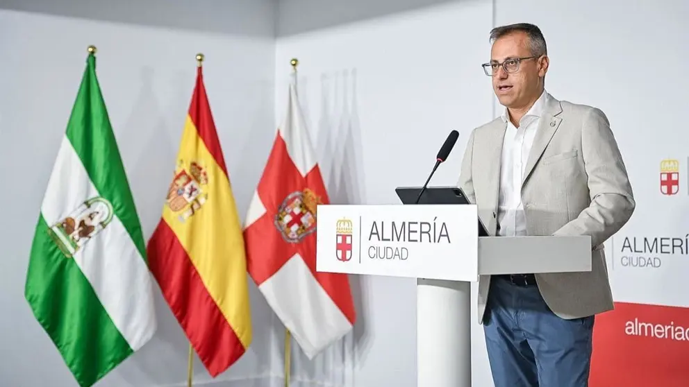 Antonio Urdiales, durante su comparecencia