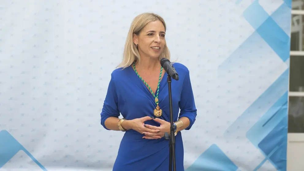 La presidenta de la Diputaci&oacute;n de C&aacute;diz, Almudena Mart&iacute;nez