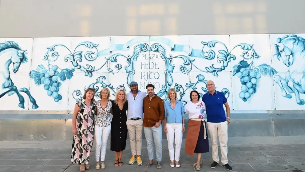 Mural en el Mercado de Federico Mayo