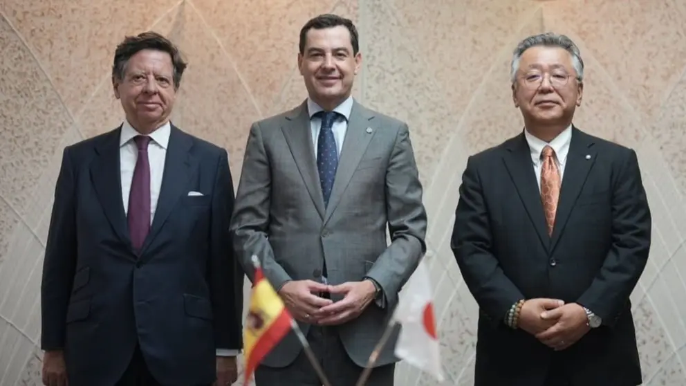 Juanma Moreno est&aacute; culminando su visita a Jap&oacute;n