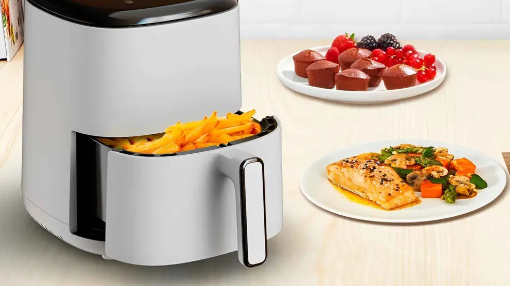 Freidora de aire Moulinex Easy Fry Compact 3L de Amazon