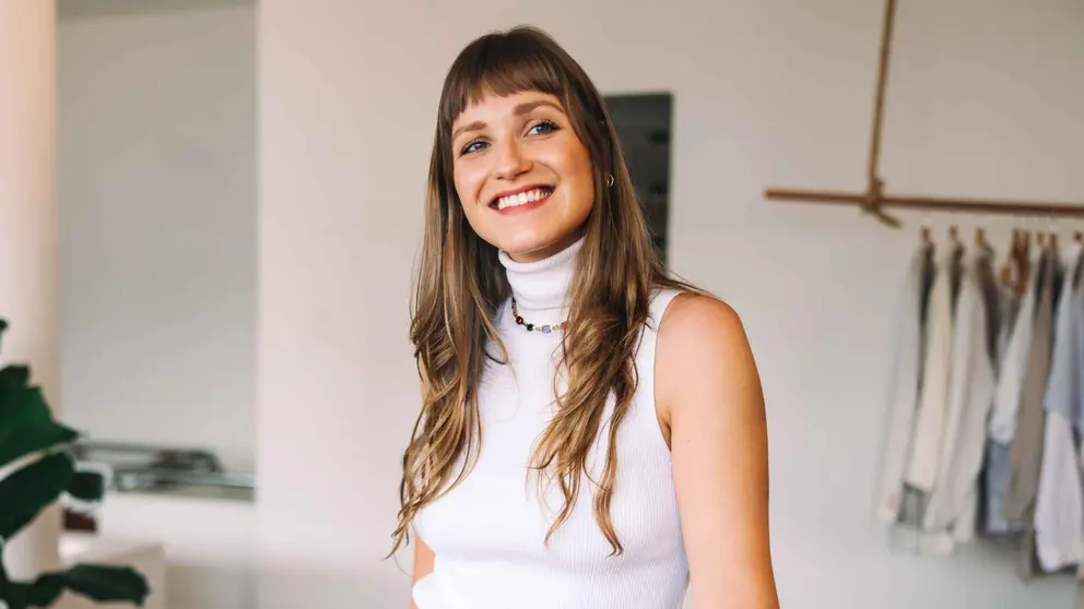 Una futura pensionista de la Seguridad Social en su puesto de trabajo