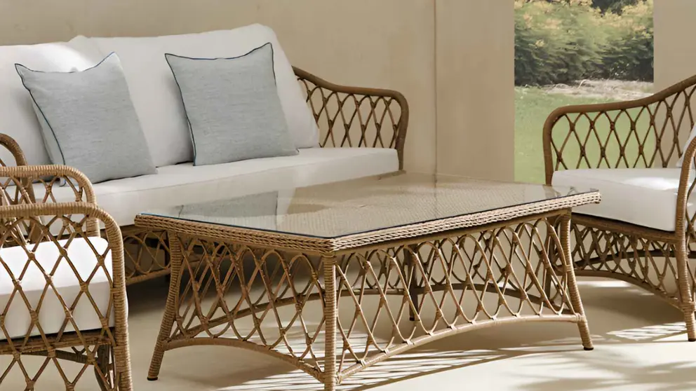 Colecci&oacute;n de jard&iacute;n de la serie Calabria de El Corte Ingl&eacute;s