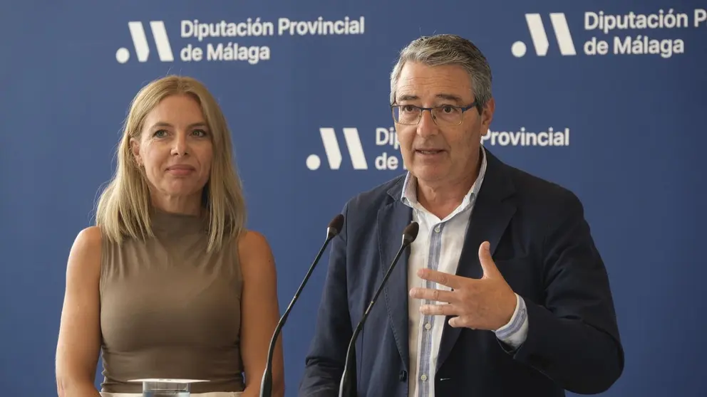 Francisco Salado, presidente de la Diputaci&oacute;n de M&aacute;laga, ha desglosado las obras