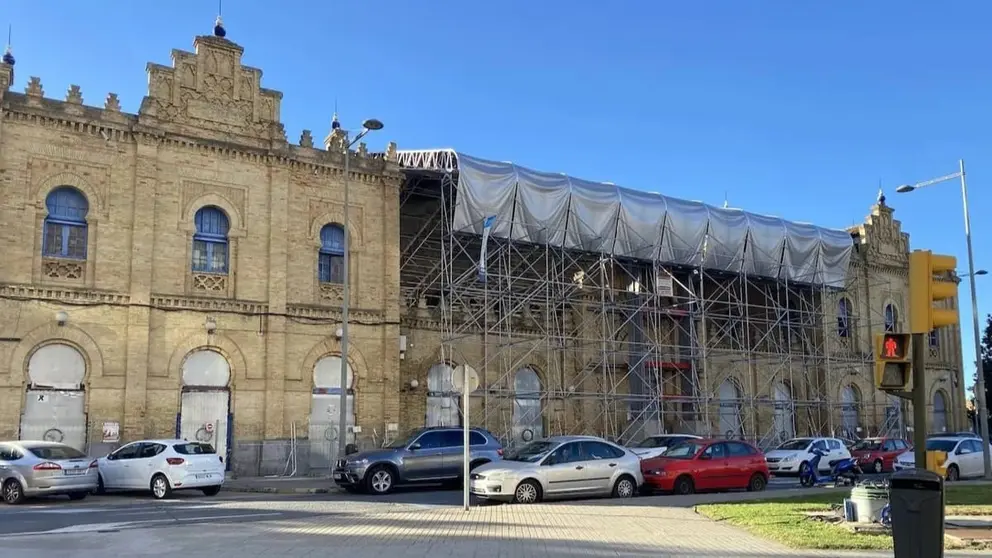 La antigua estaci&oacute;n de trenes de Huelva