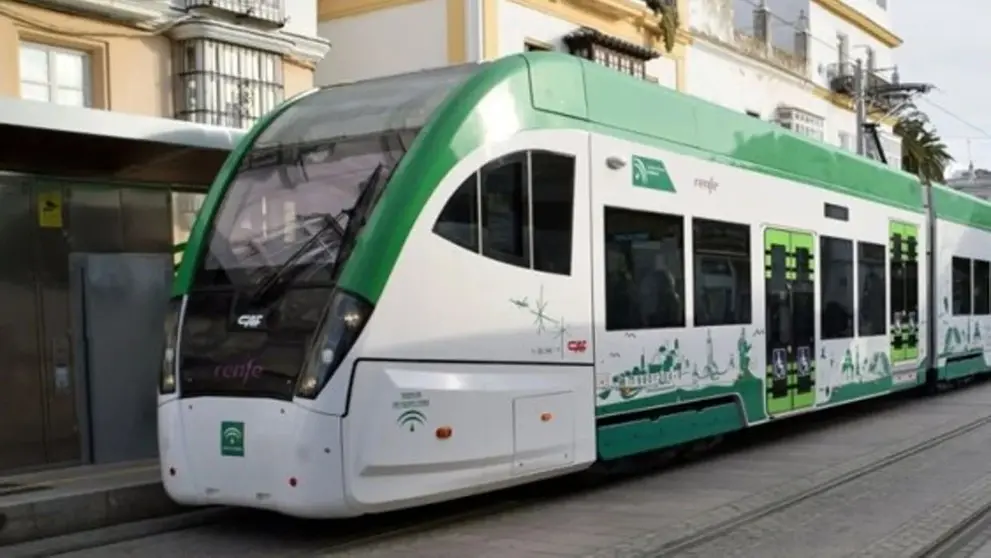 El tranv&iacute;a de la Bah&iacute;a de C&aacute;diz