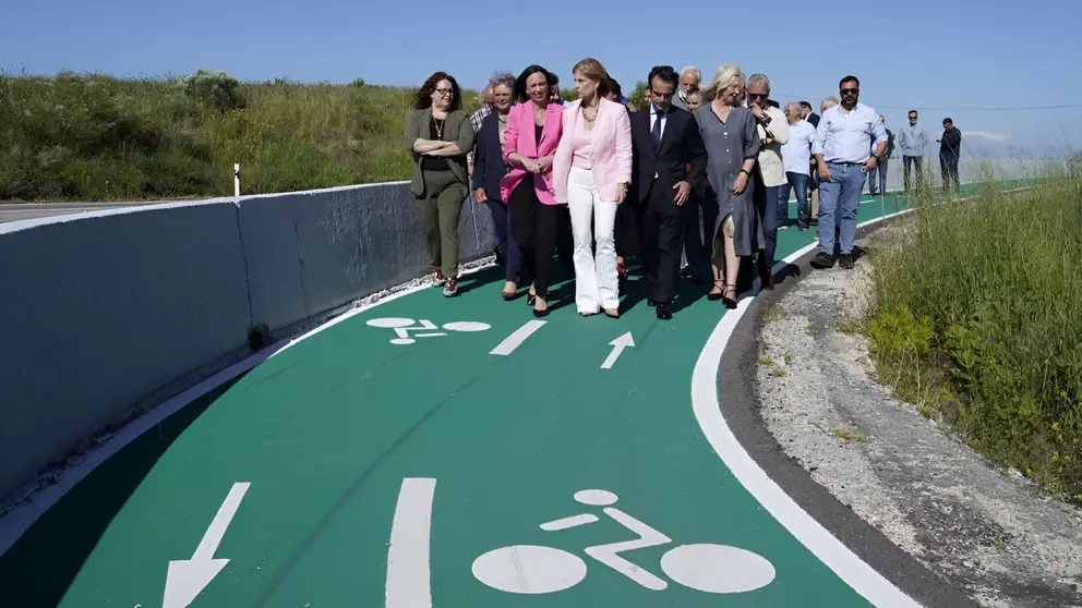 V&iacute;a ciclopeatonal entre Jerez y La Barca