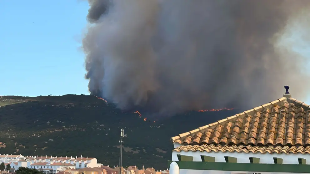 Incendio en Tarifa