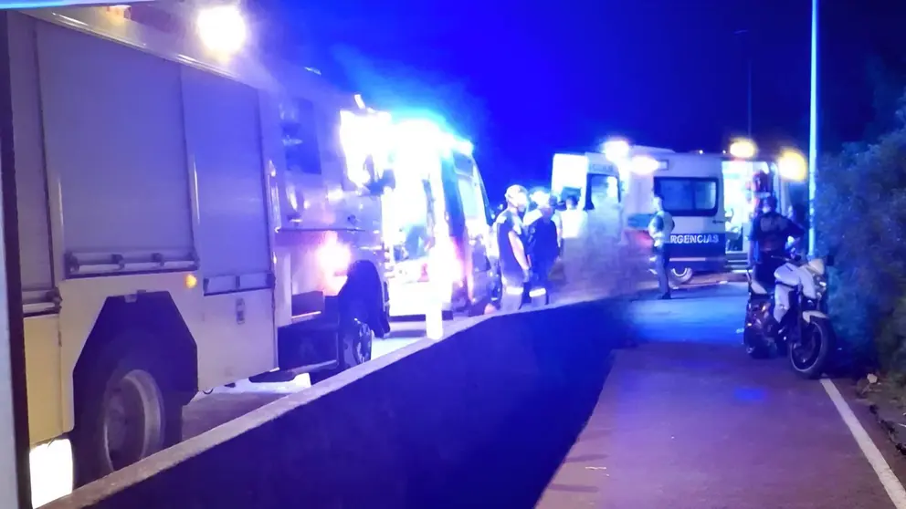 Accidente en la A-382