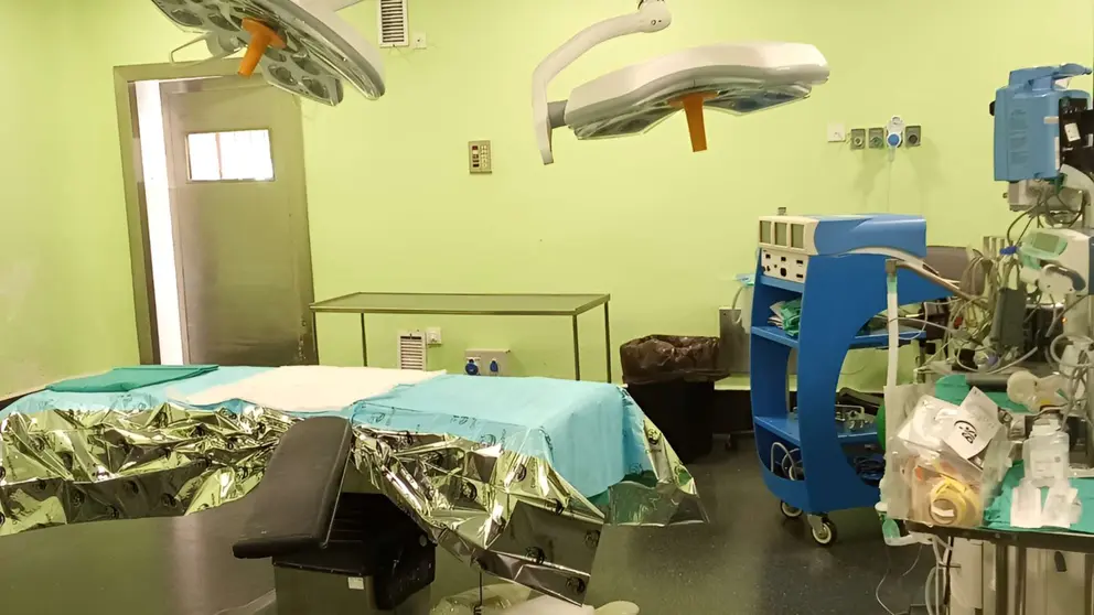 Quir&oacute;fano del Hospital de Jerez