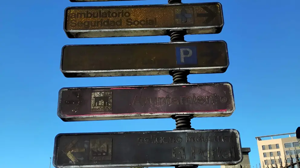 Se&ntilde;ales tur&iacute;sticas en Jerez