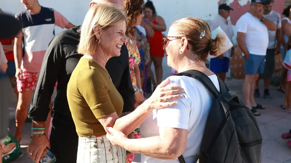 Mar&iacute;a Jos&eacute; Garc&iacute;a-Pelayo, durante la salida del 'autob&uacute;s del verano' en Mesas de Asta | Cristo Garc&iacute;a