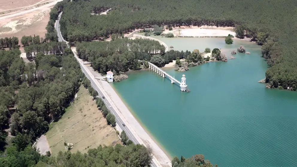 Un embalse en Andaluc&iacute;a