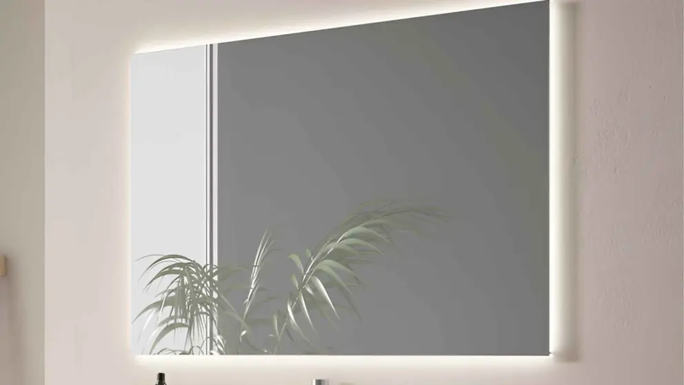 Espejo de ba&ntilde;o LED con funci&oacute;n antivaho Retro de Leroy Merlin